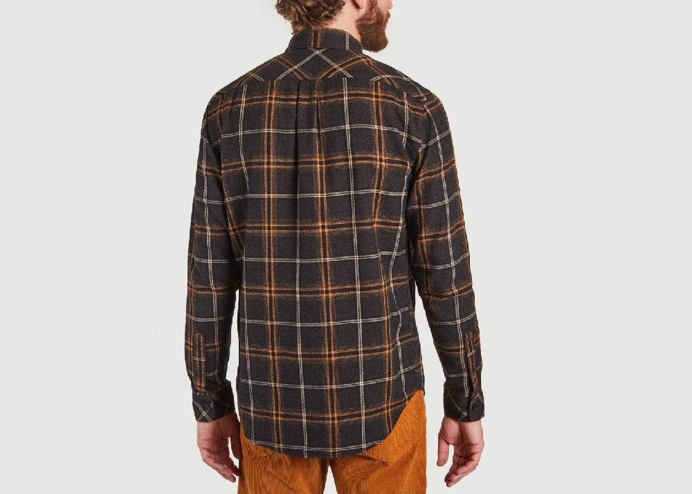 L'exception Chemise Liam NX 14159 Marron Samsoe & Samsoe