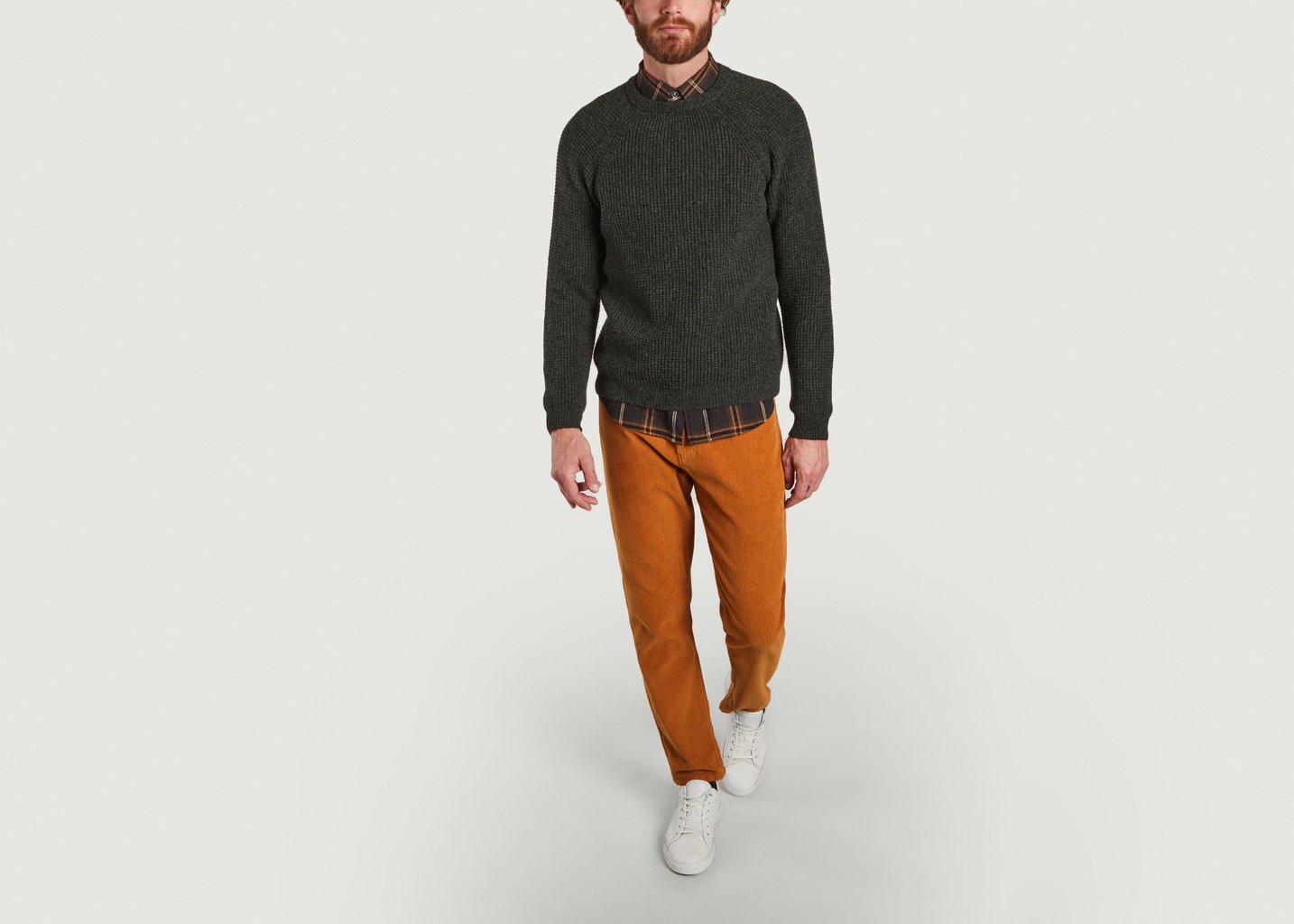 L'exception Chemise Liam NX 14159 Marron Samsoe & Samsoe
