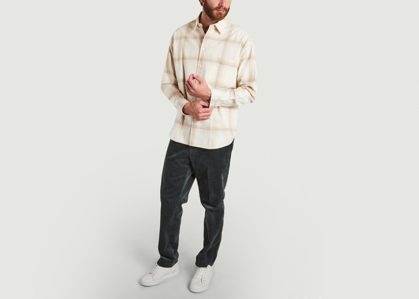 L'exception Chemise Luan J 14336 Beige Samsoe & Samsoe
