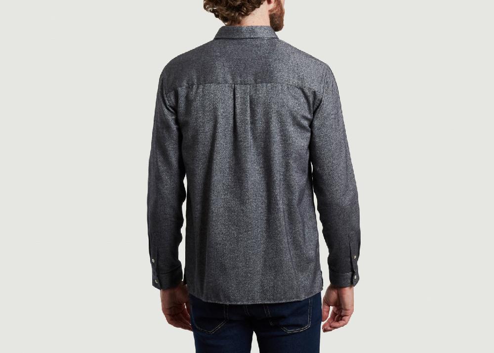 L'exception Chemise Lumberjack Mlb Bleu Marine Maison Labiche