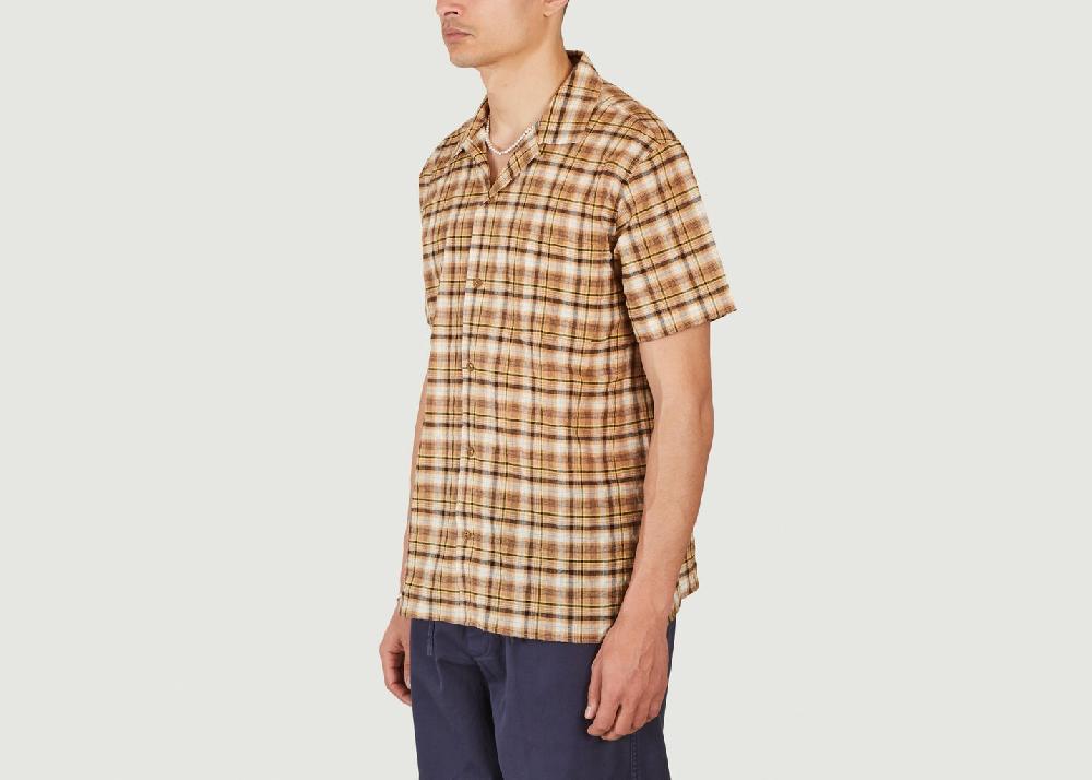 L'exception Chemise Malick à Carreaux Multicolore YMC