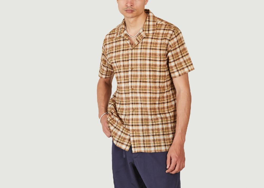 l'exception Chemise Malick à carreaux Multicolore YMC