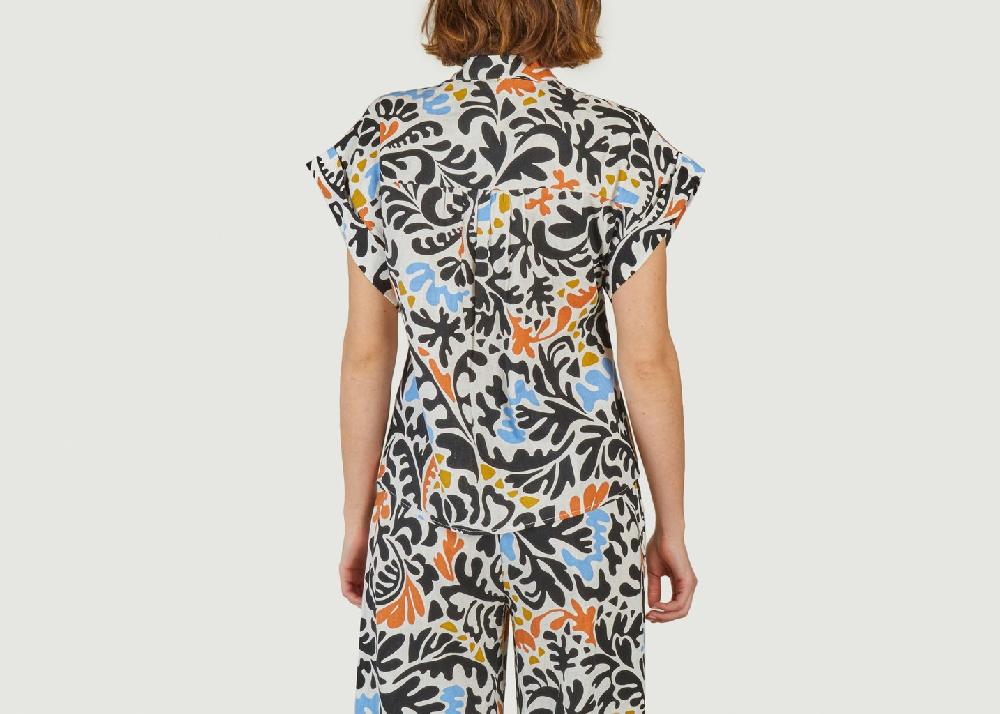 L'exception Chemise Manches Courtes Imprimé Fantaisie Lison Imprimé Suncoo
