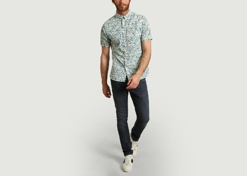 L'exception Chemise Manches Courtes Imprimée Reeves Multicolore Penfield