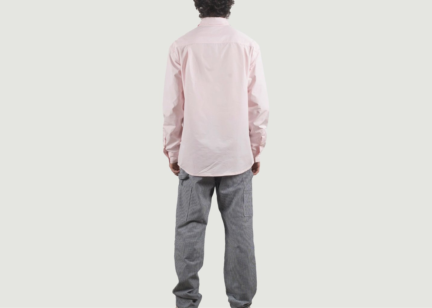 L'exception Chemise Manches Longues Biasca Accuracy Rose Pâle Crest
