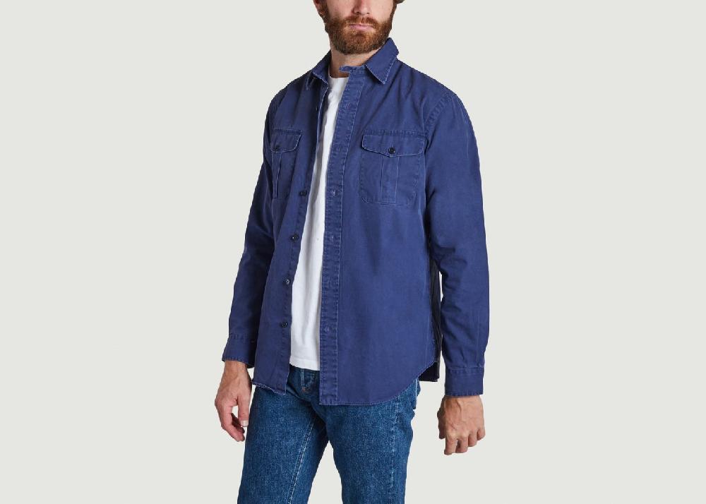 L'exception Chemise Manches Longues Bleu Marine Polo Ralph Lauren