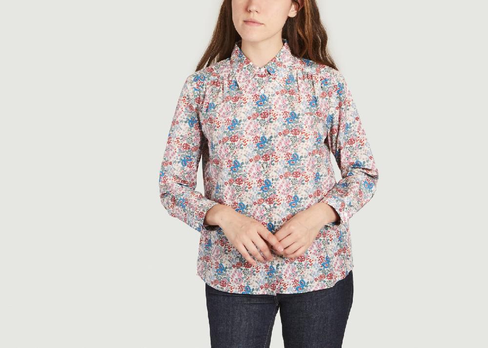 l'exception Chemise Margery en soie Multicolore APC Paris
