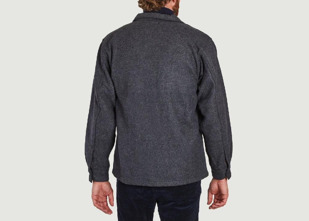L'exception Chemise Militaire à 2 Poches Anthracite Stan Ray