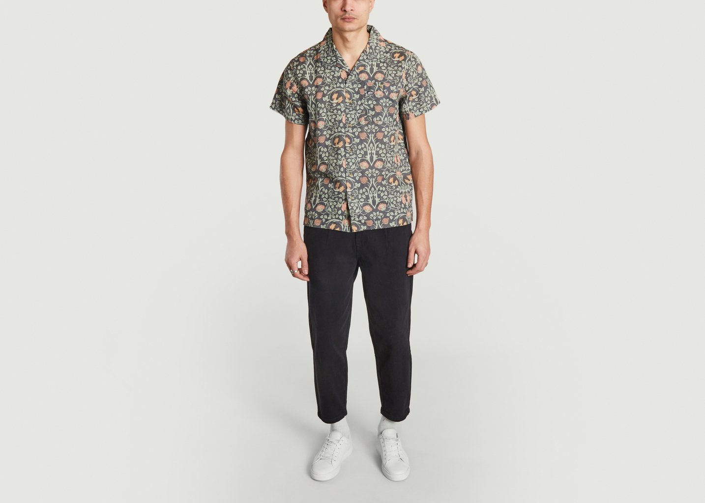 L'exception Chemise Mokara Bleu Marine Picture Organic Clothing