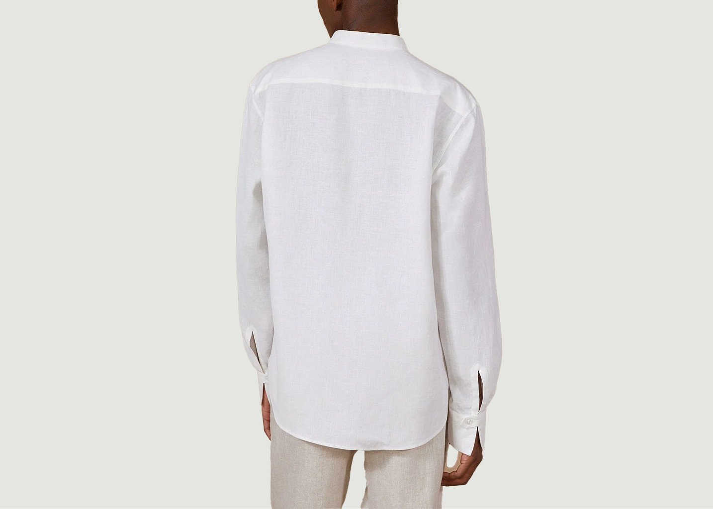 L'exception Chemise Nocturne Blanc Bourrienne Paris X