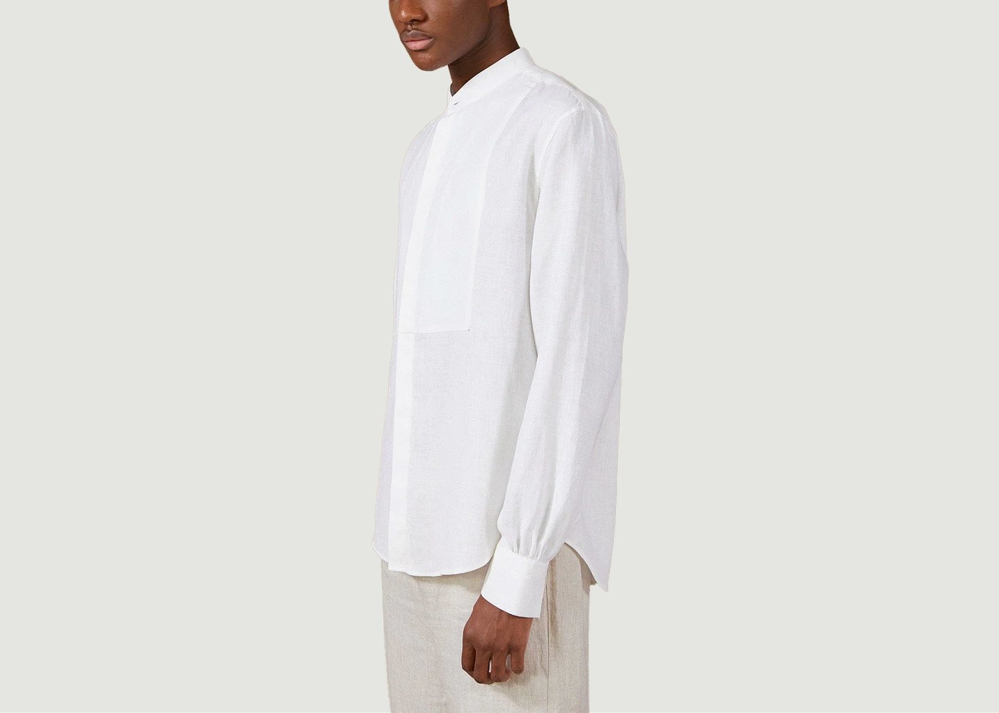 l'exception Chemise Nocturne Blanc Bourrienne Paris X