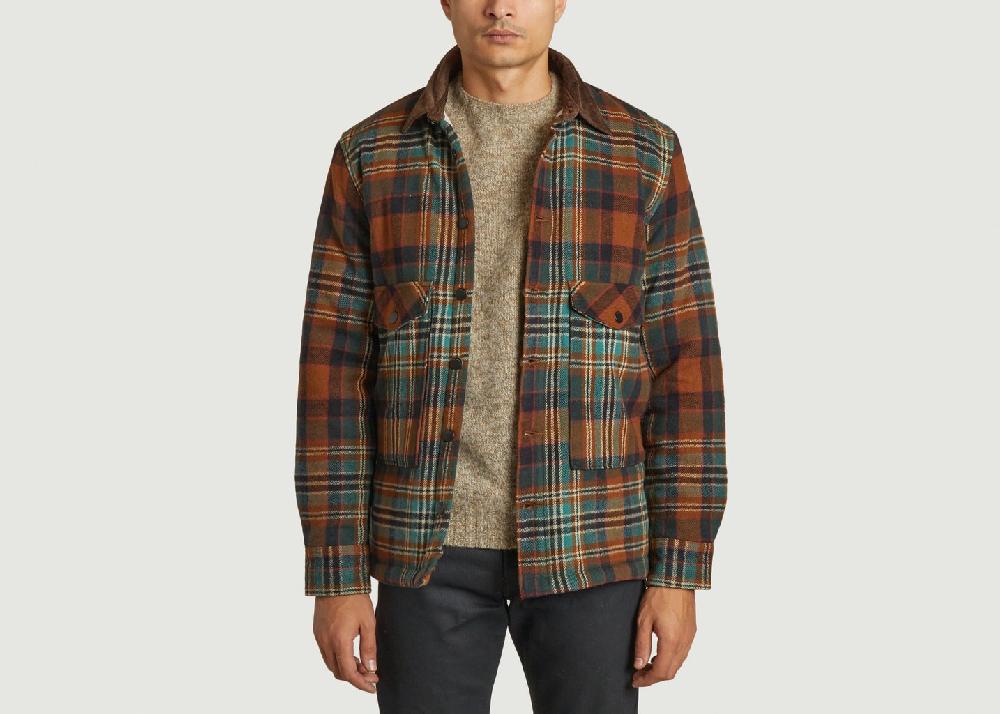 L'exception Chemise Noliwa Plaid Camel Picture Organic Clothing