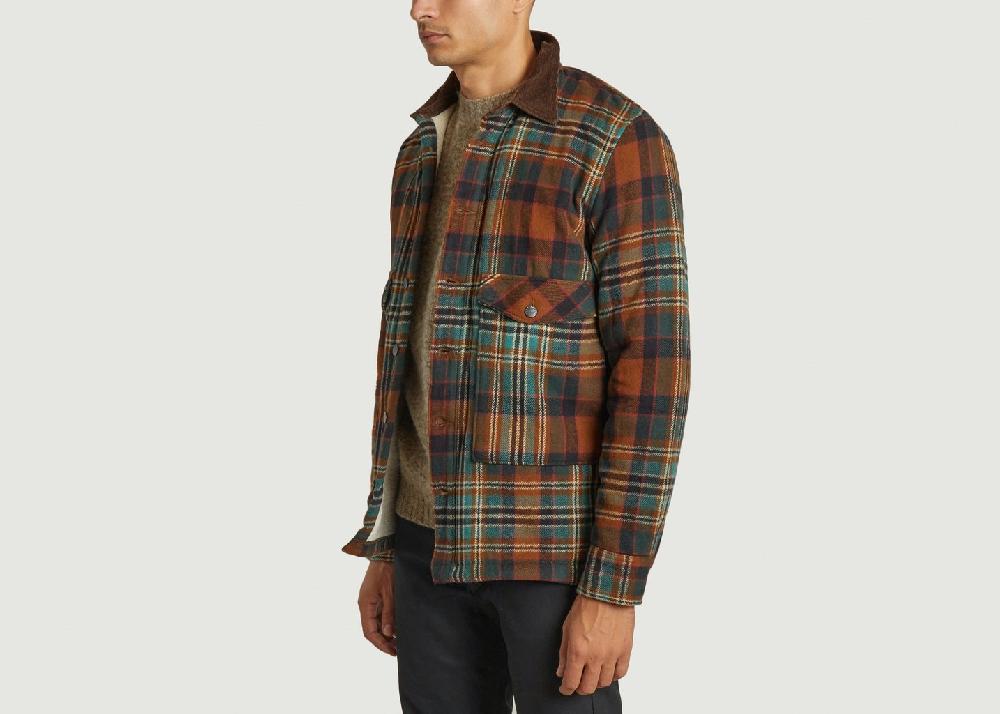 L'exception Chemise Noliwa Plaid Camel Picture Organic Clothing