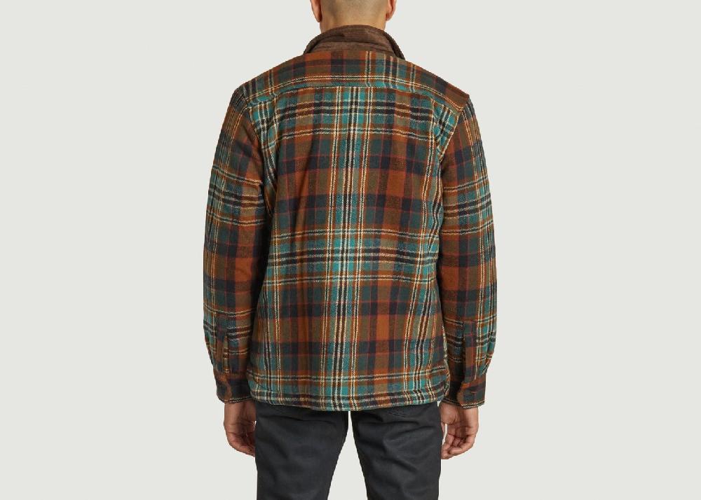 L'exception Chemise Noliwa Plaid Camel Picture Organic Clothing