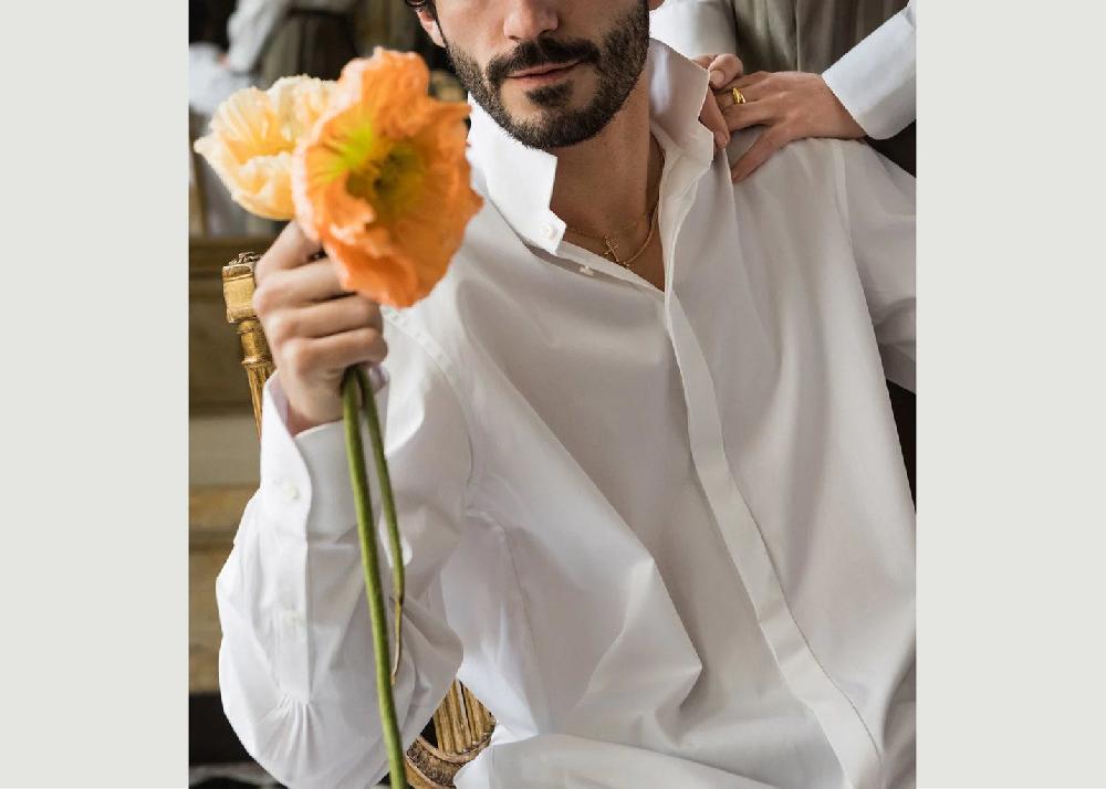 l'exception Chemise Nuptiale Blanc Bourrienne Paris X