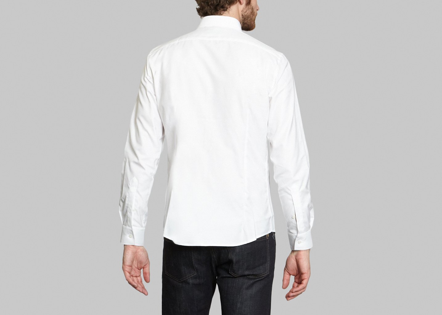 L'exception Chemise Oxford Blanc Atelier De La Venise Normande