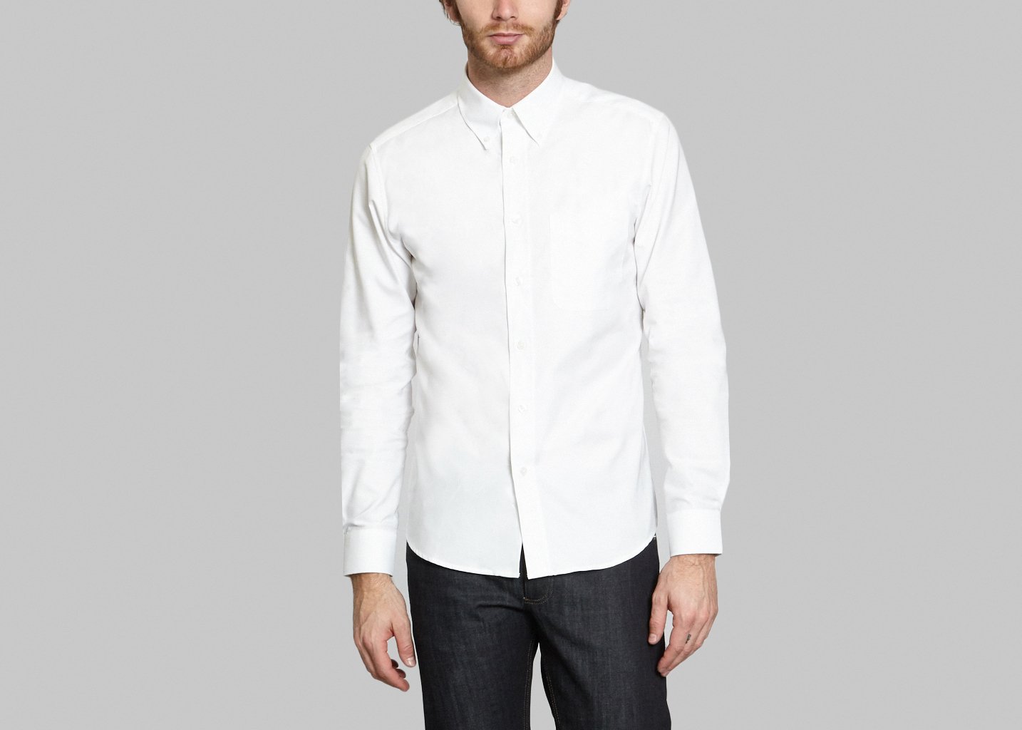 l'exception Chemise Oxford Blanc Atelier de la Venise Normande