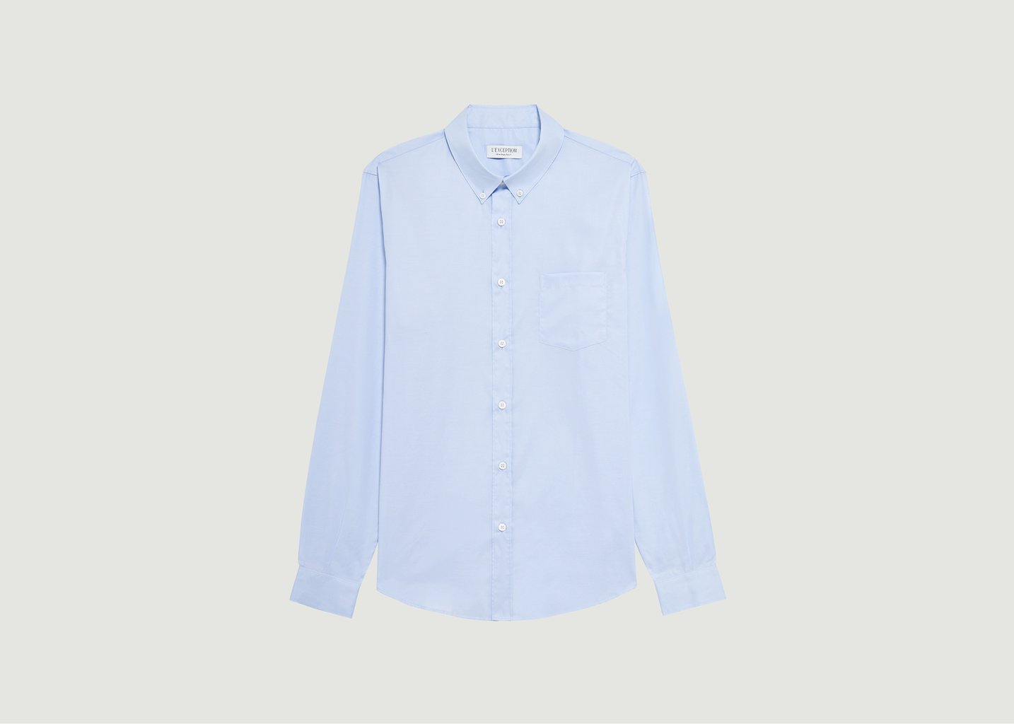 l'exception Chemise Oxford Bleu Clair L'Exception Paris