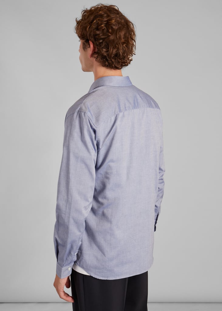 L'exception Chemise Oxford Bleu Pétrole L'Exception Paris