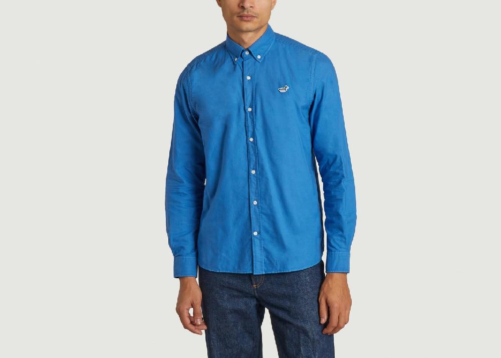 L'exception Chemise Oxford Duck Bleu Edmmond Studios