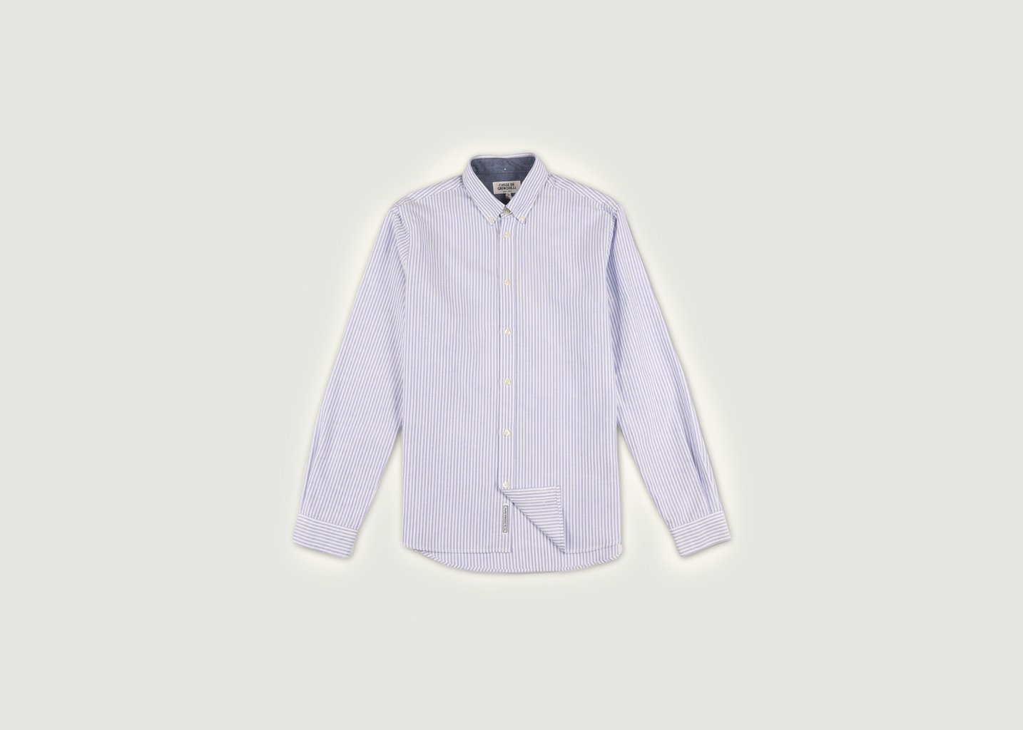 l'exception Chemise Oxford Rayures Multicolore Cuisse de Grenouille