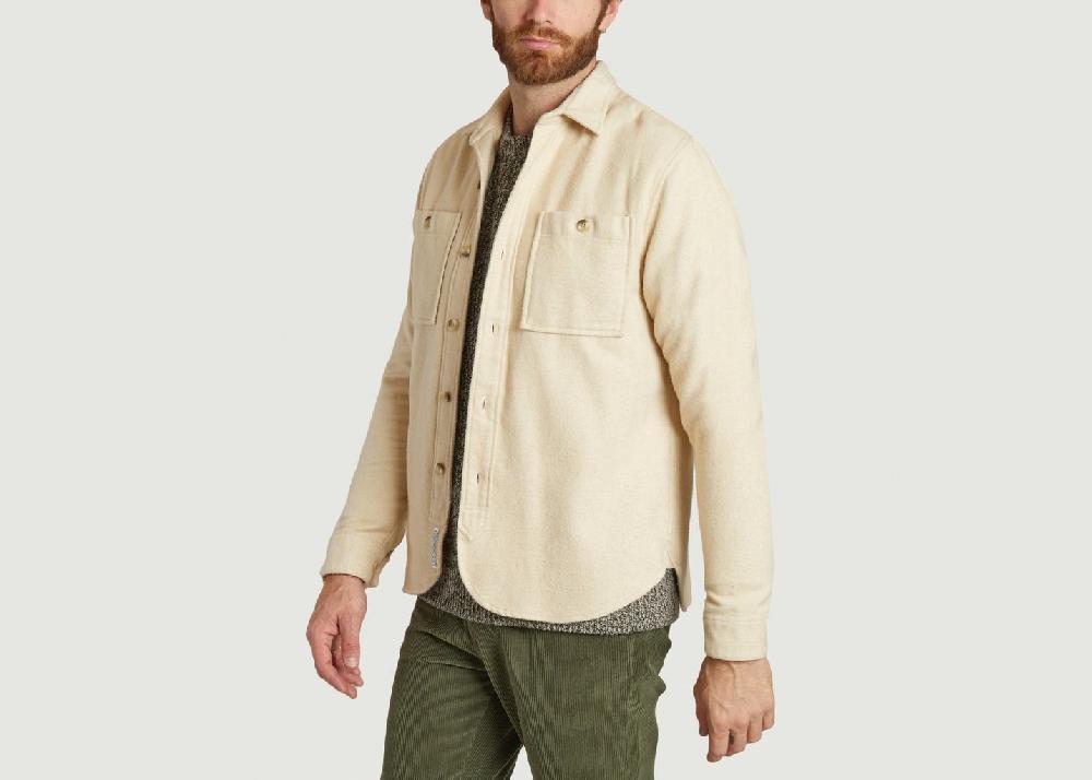 L'exception Chemise Paris Ecru Cuisse De Grenouille