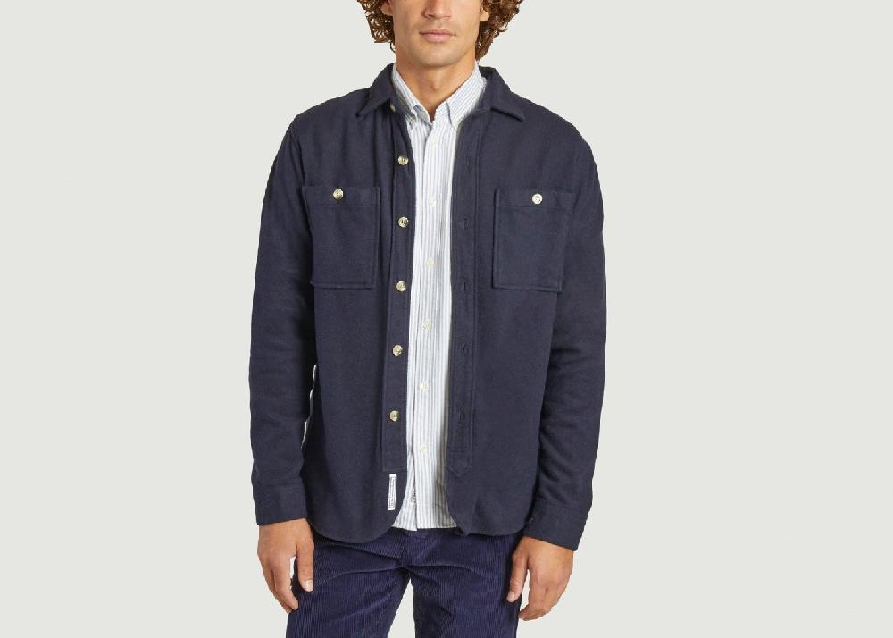 L'exception Chemise Paris Encre Cuisse De Grenouille