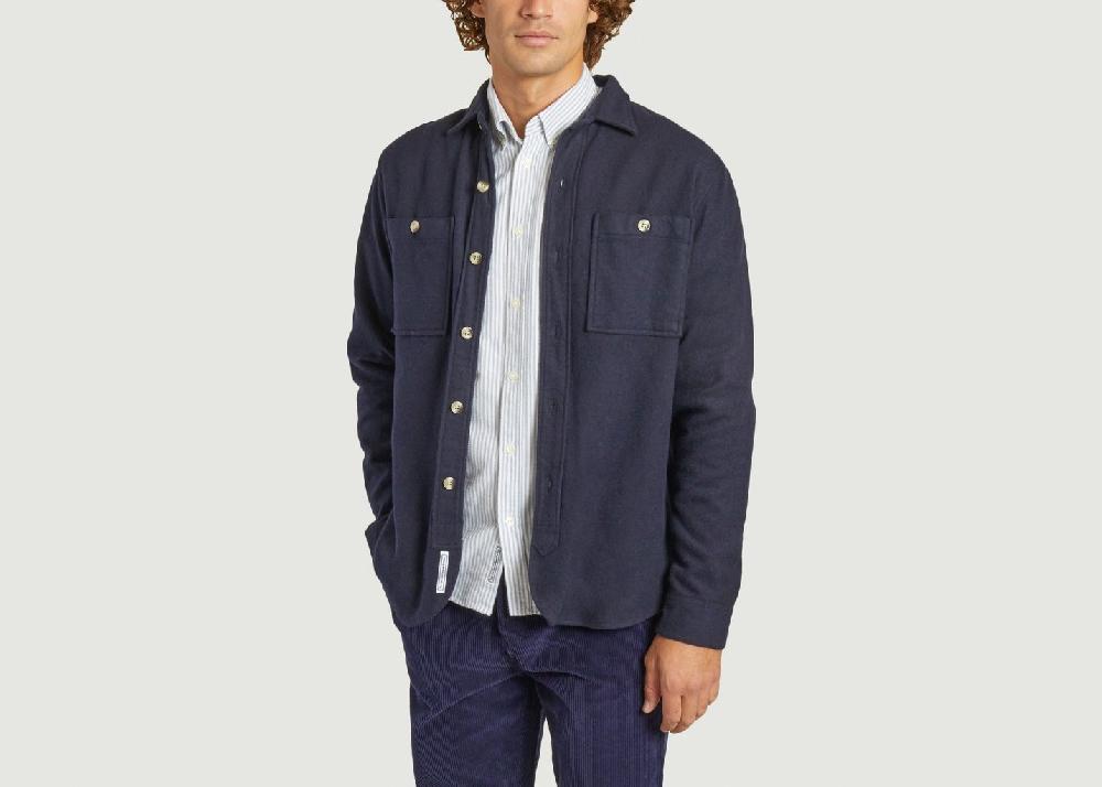 L'exception Chemise Paris Encre Cuisse De Grenouille