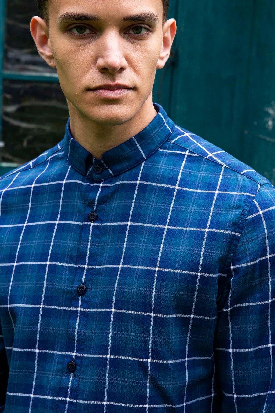 L'exception Chemise Piloto Bleu Marine Misericordia