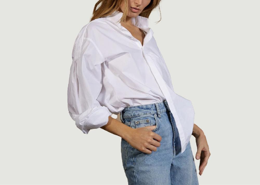 L'exception Chemise Poetesse Blanc Bourrienne Paris X