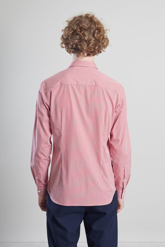 L'exception Chemise Popeline à Carreaux Rouge L'Exception Paris