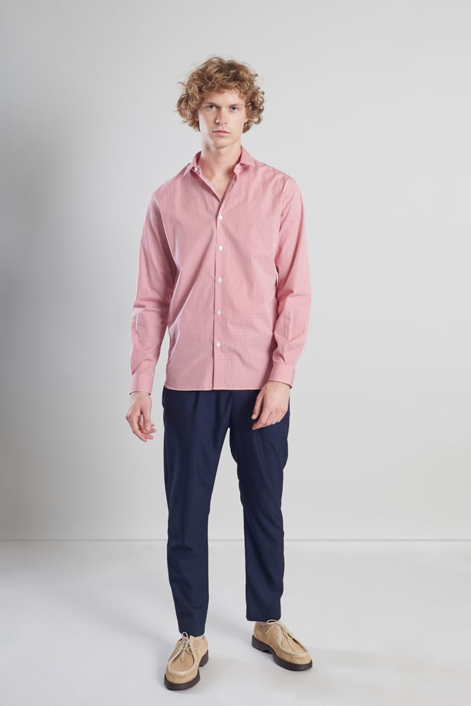 L'exception Chemise Popeline à Carreaux Rouge L'Exception Paris