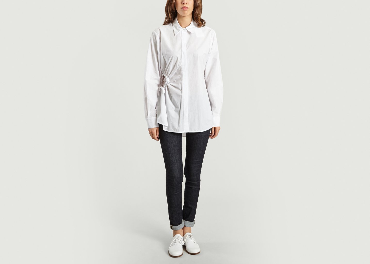 L'exception Chemise Popeline Blanc T By Alexander Wang