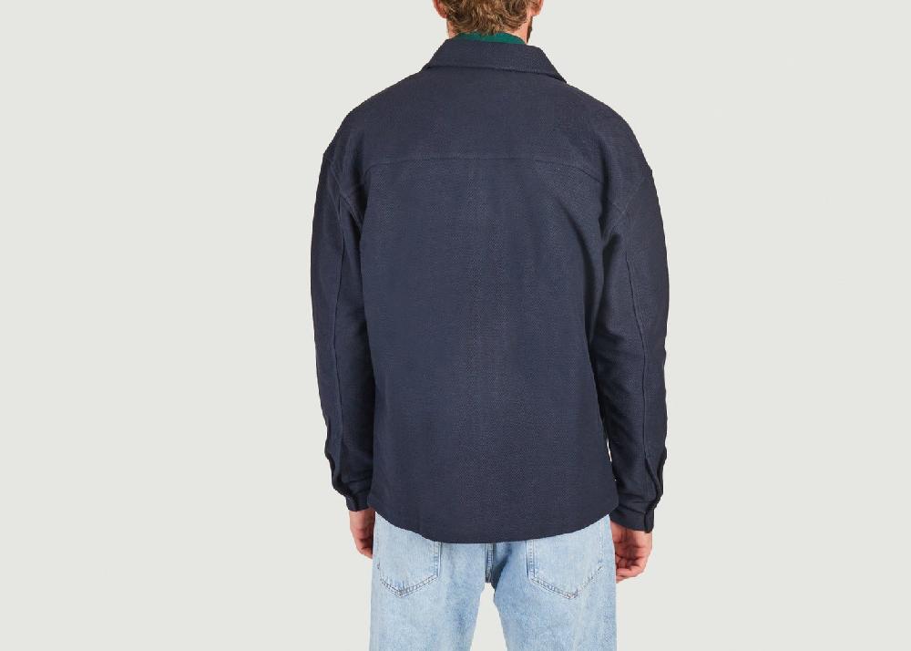 L'exception Chemise Poul 14550 Bleu Marine Samsoe & Samsoe