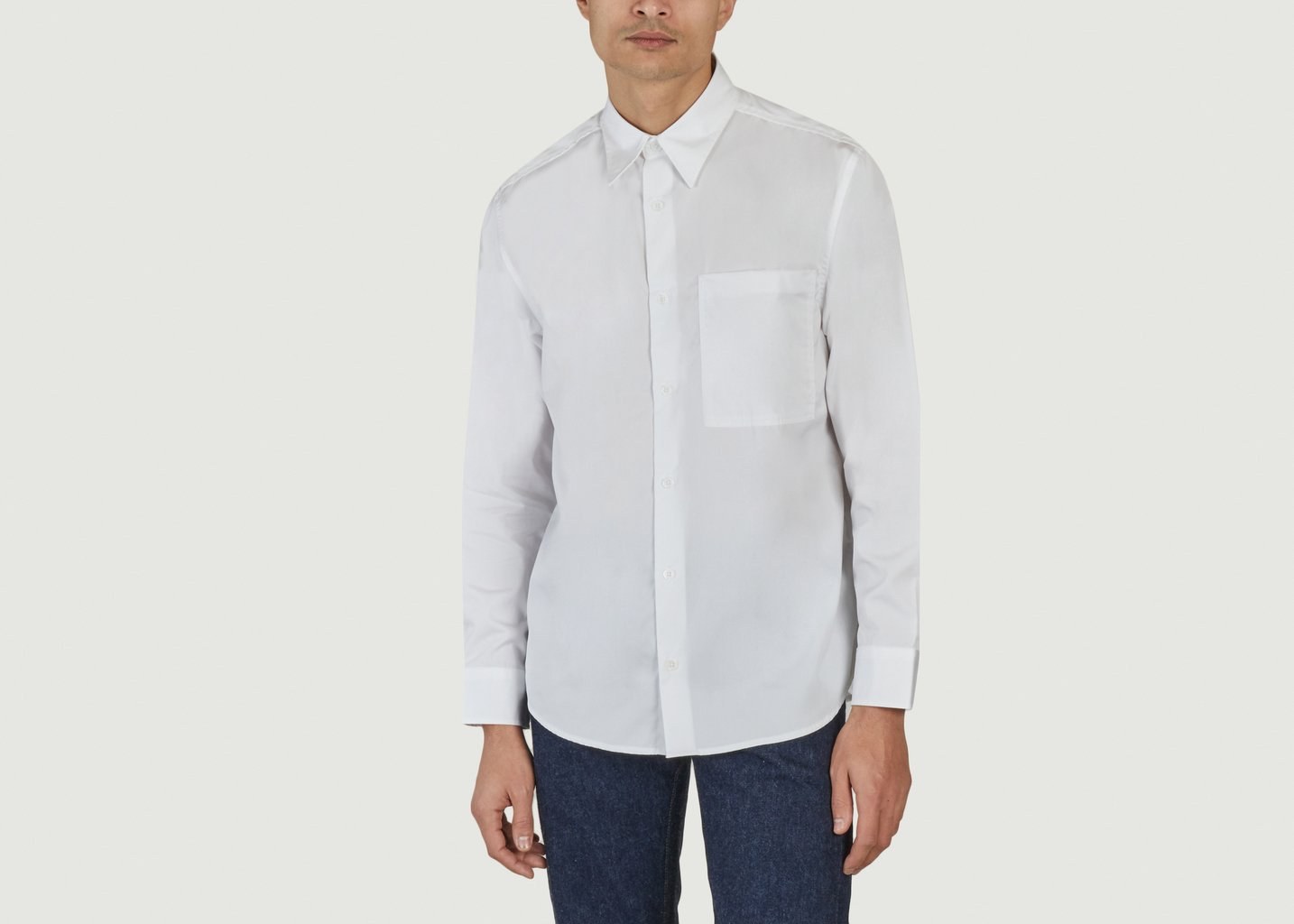 L'exception Chemise Quinn 5410 Blanc No Nationality 07