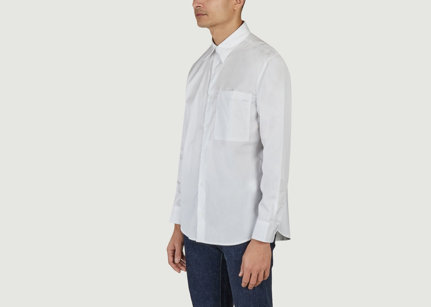 L'exception Chemise Quinn 5410 Blanc No Nationality 07