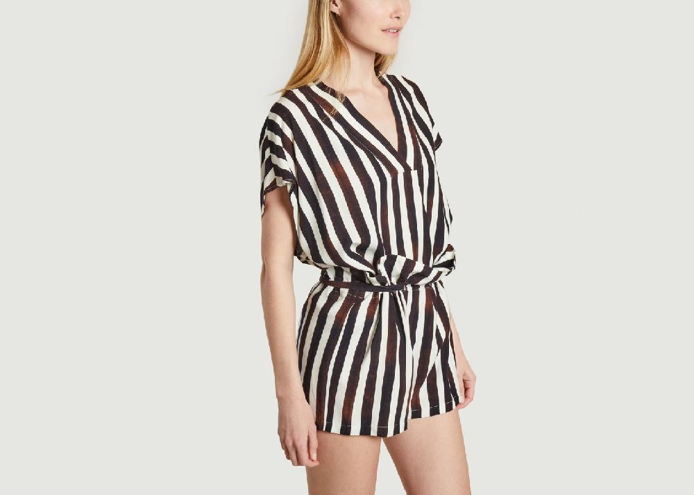 L'exception Chemise Rayée Imprimé Benjamin Benmoyal