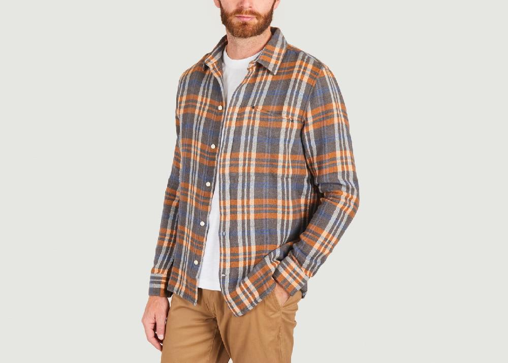 l'exception Chemise relaxed Multicolore Knowledge Cotton Apparel