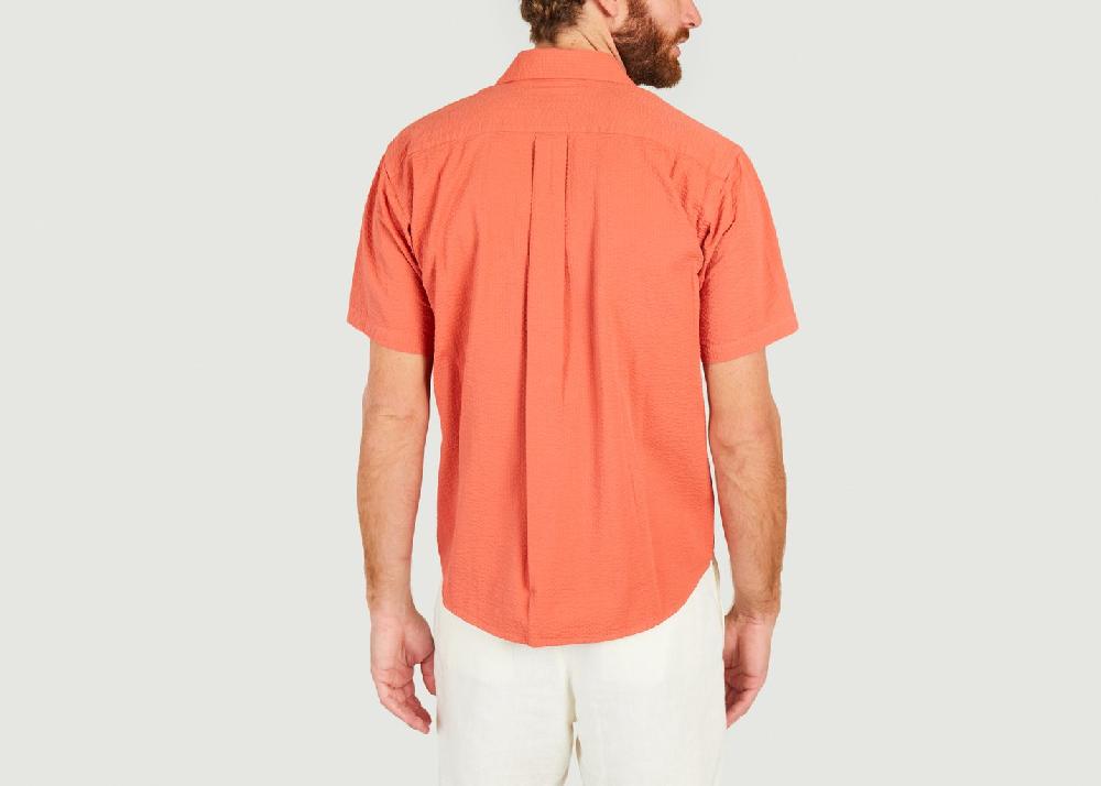 L'exception Chemise Roque Grandpa Baggy Corail La Paz