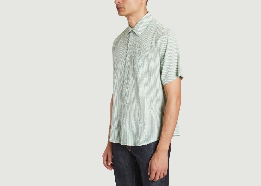 L'exception Chemise Roque Grandpa Baggy Vert La Paz