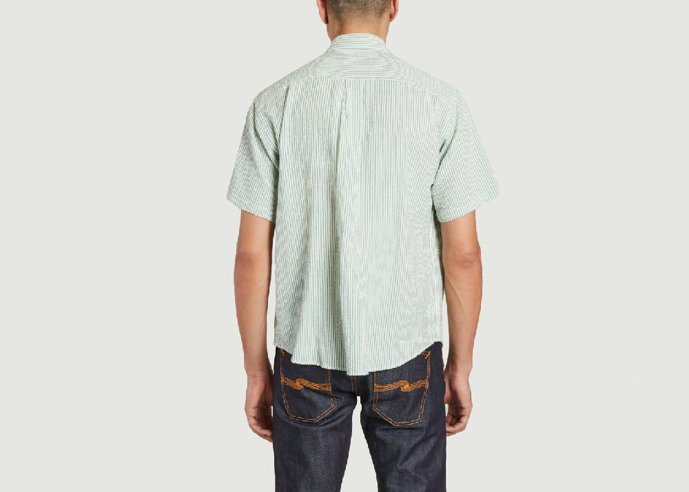 L'exception Chemise Roque Grandpa Baggy Vert La Paz