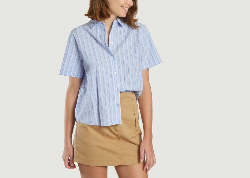 L'exception Chemise Samina 15153 Bleu Clair Samsoe & Samsoe