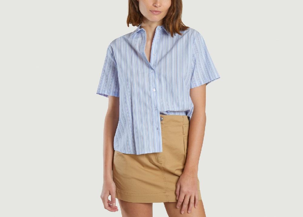 L'exception Chemise Samina 15153 Bleu Clair Samsoe & Samsoe