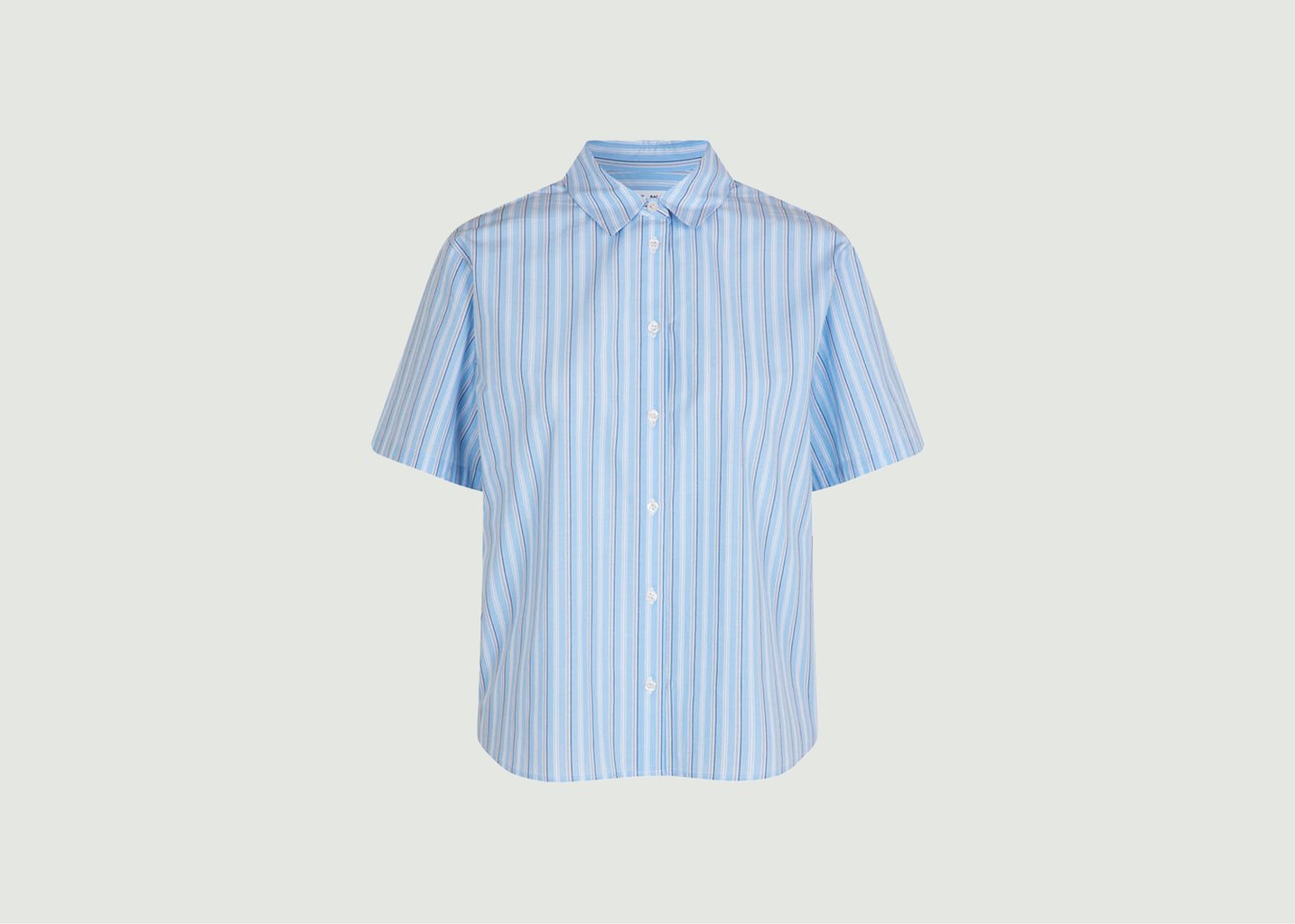 l'exception Chemise Samina 15153 Bleu Clair Samsoe & Samsoe