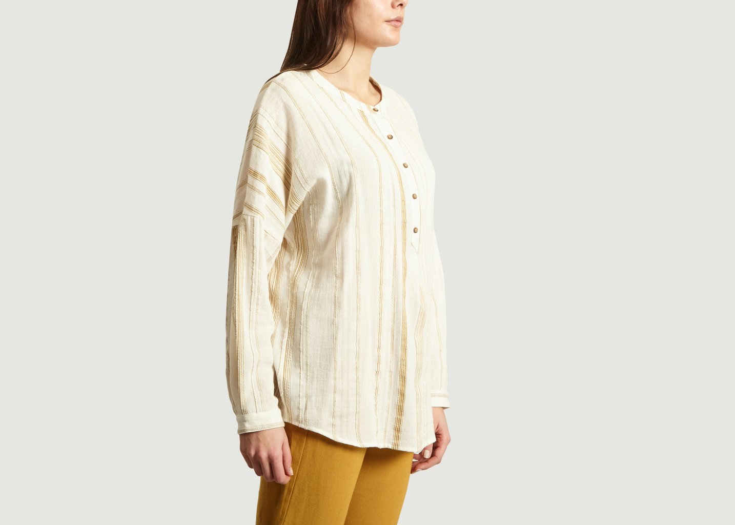 L'exception Chemise Sangeeta Ecru My Sunday Morning