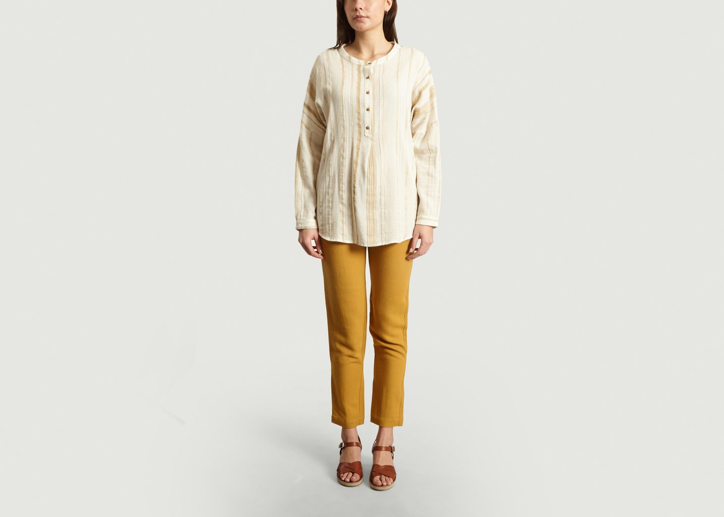 L'exception Chemise Sangeeta Ecru My Sunday Morning