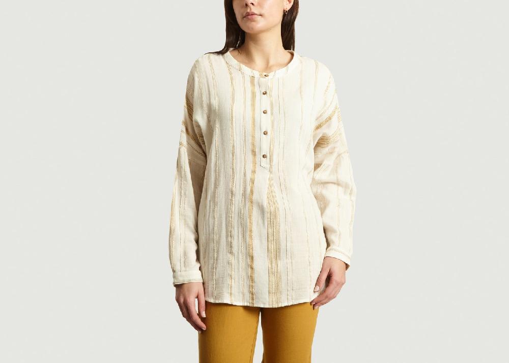 l'exception Chemise Sangeeta Ecru My Sunday Morning