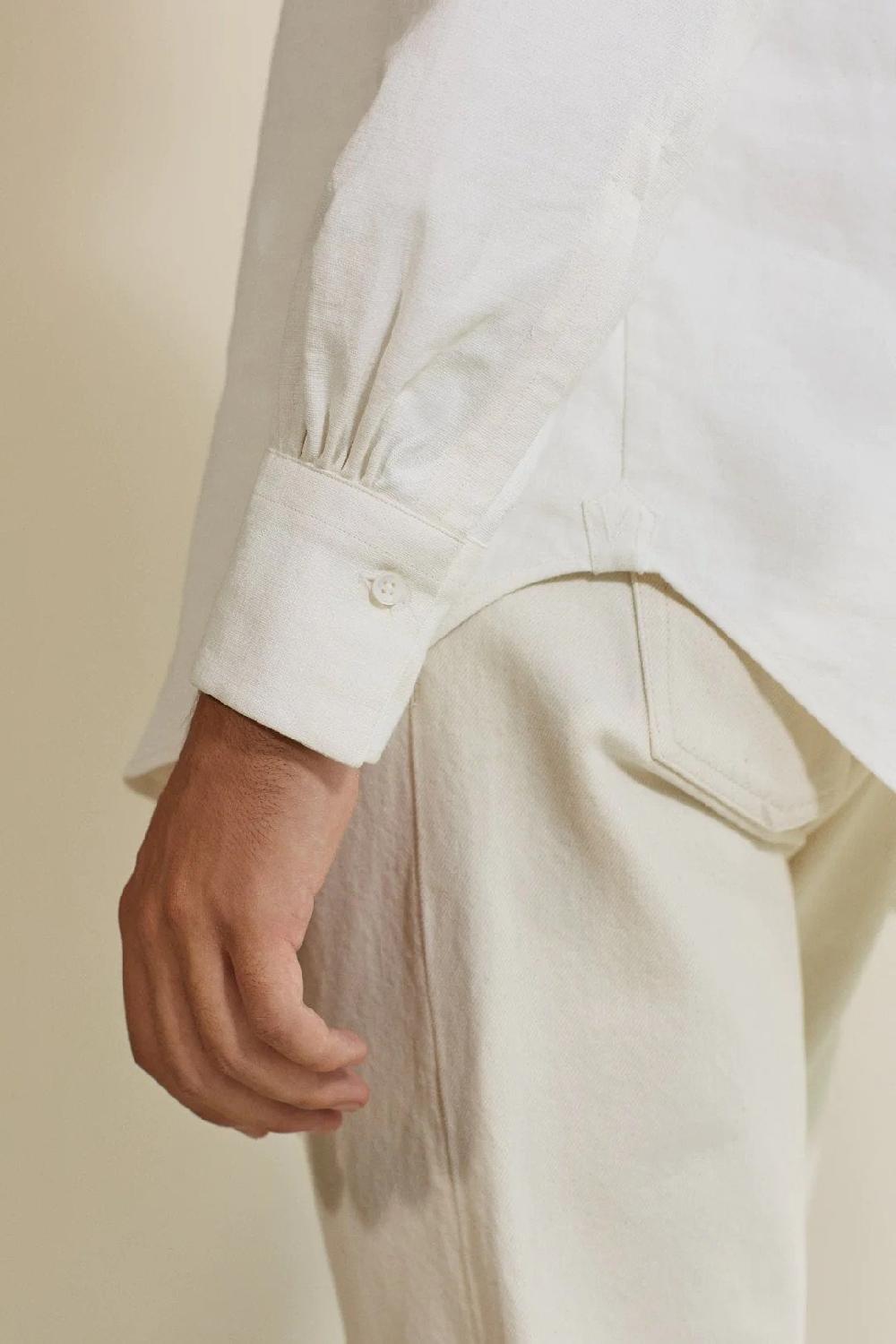 L'exception Chemise Sculpteur Blanc Bourrienne Paris X