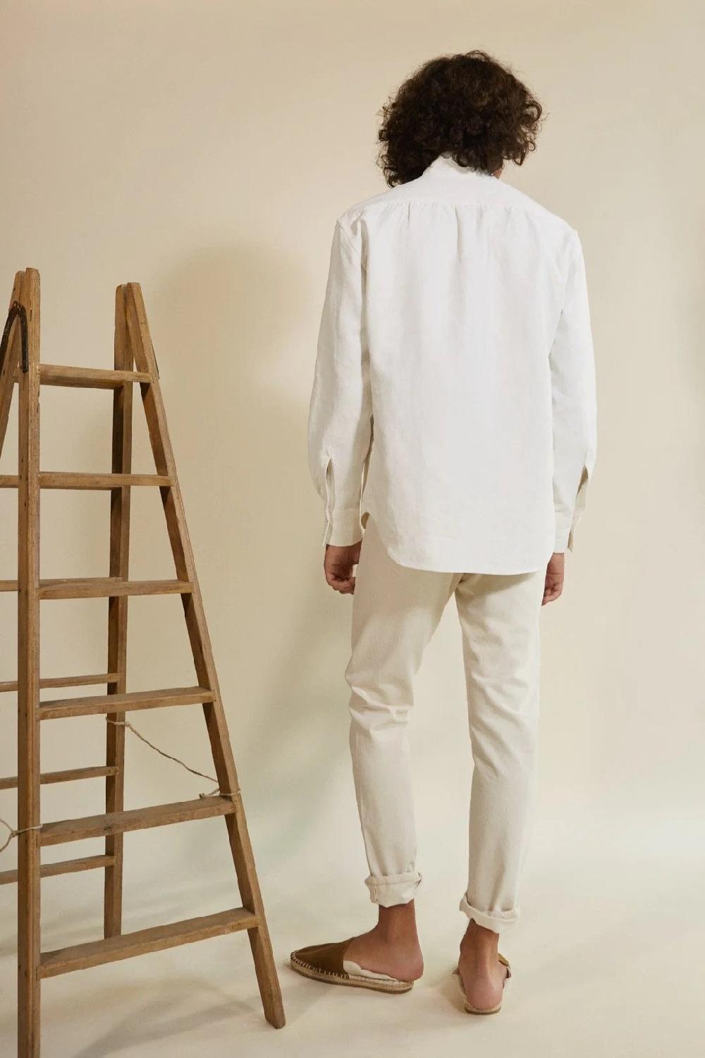 L'exception Chemise Sculpteur Blanc Bourrienne Paris X