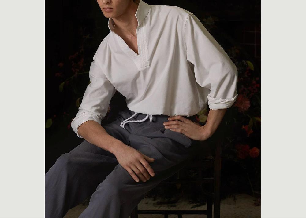 l'exception Chemise Sculpteur Blanc Bourrienne Paris X